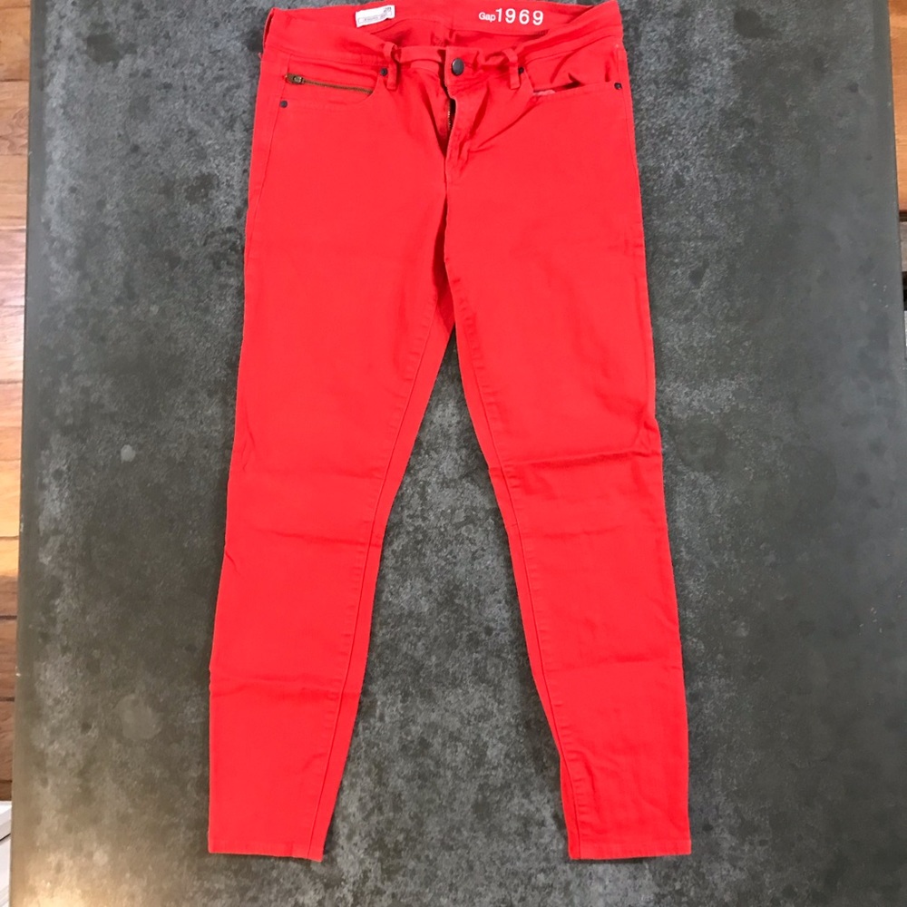 Gap Red Legging Jean